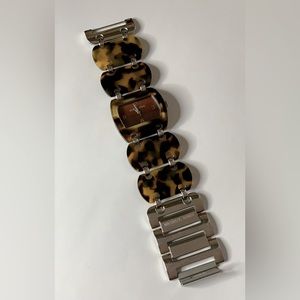 Michael Kors tortoise chunky bracelet watch